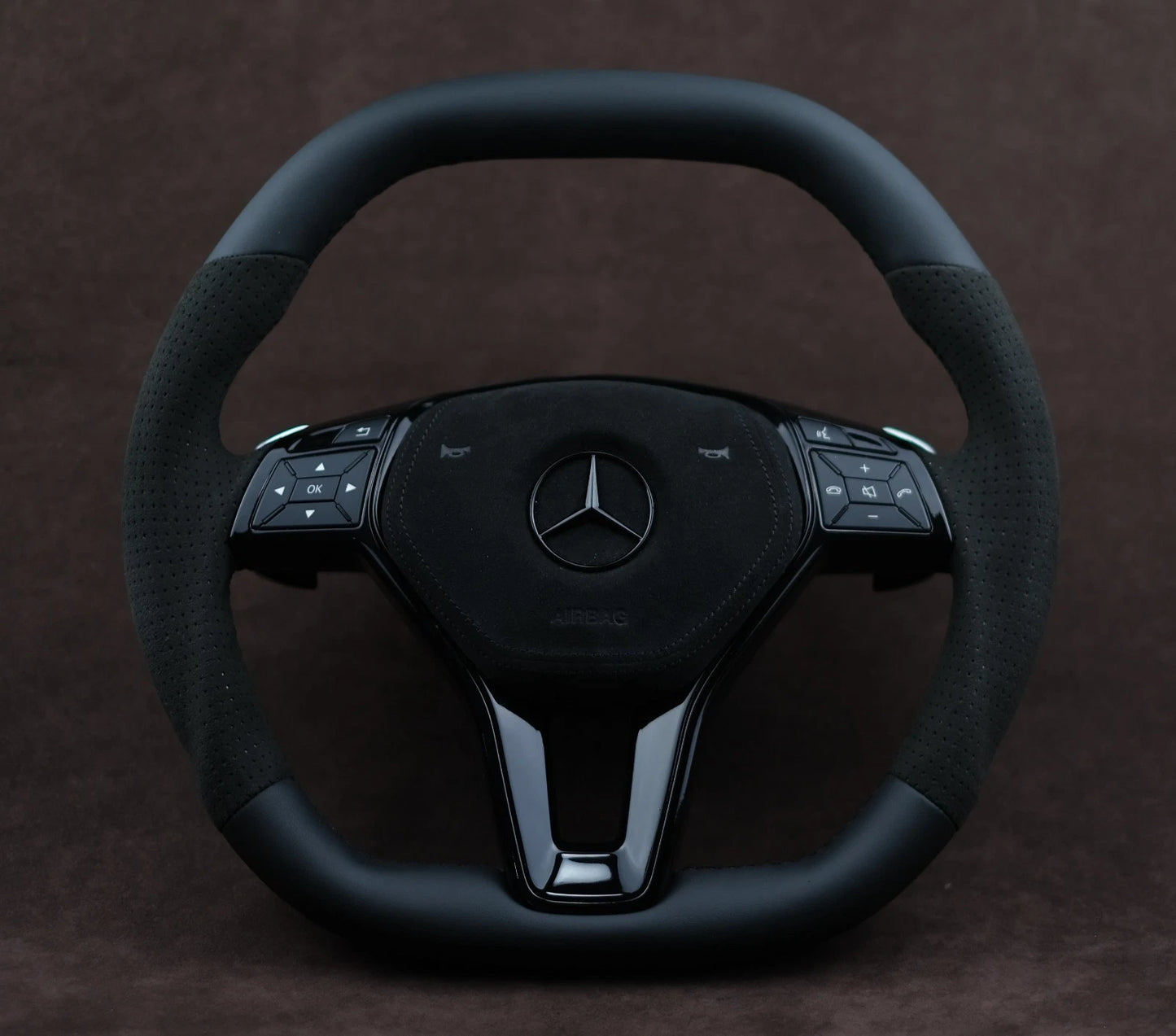 Custom Mercedes Steering Wheel (COMPLETE WHEEL