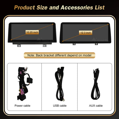 BMW 3/4 Series CarPlay Screen (F30-F36) 2012-2016