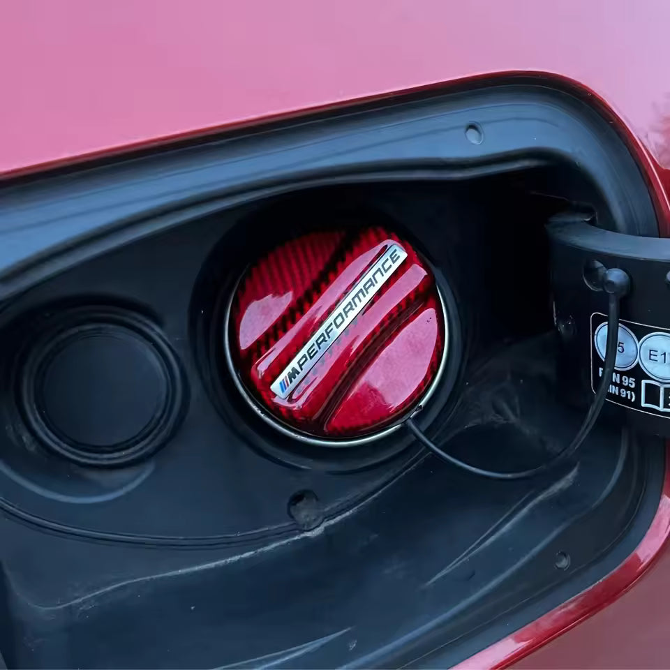 BMW Carbon Fibre Fuel Tank Cover