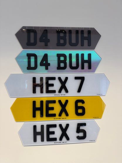 Number Plates