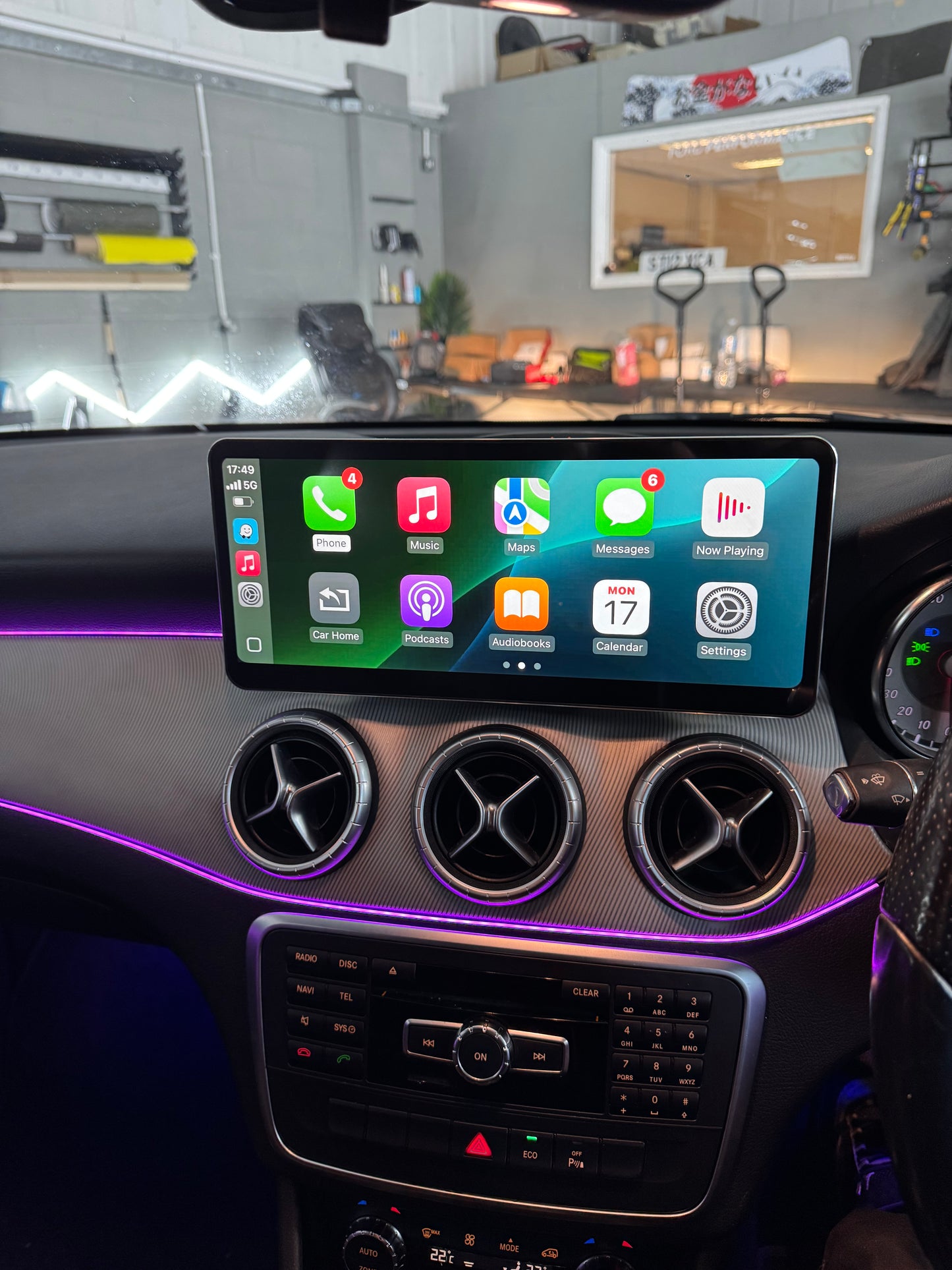 Mercedes Carplay Screen A/CLA/GLA 2016-2018