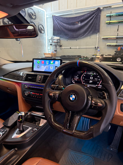 BMW F Series Carbon Fibre Steering Wheel