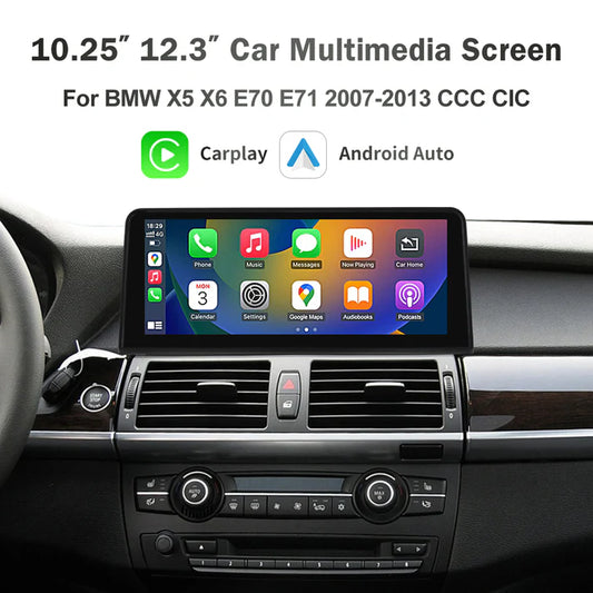 BMW X5/X6 CarPlay Screen (2007-2013) E70/E71
